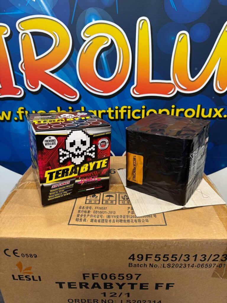 TERABYTE 25 colpi dritta con effetti assortiti