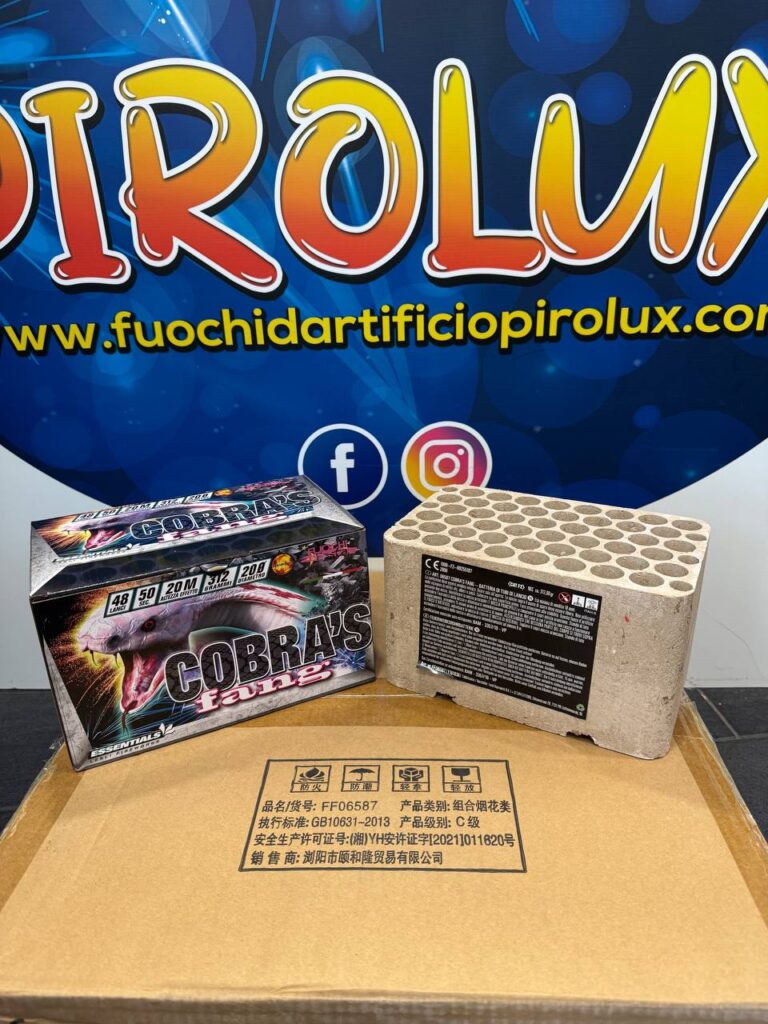 COBRA'S FANG 48 colpi mould dritta con effetti assortiti