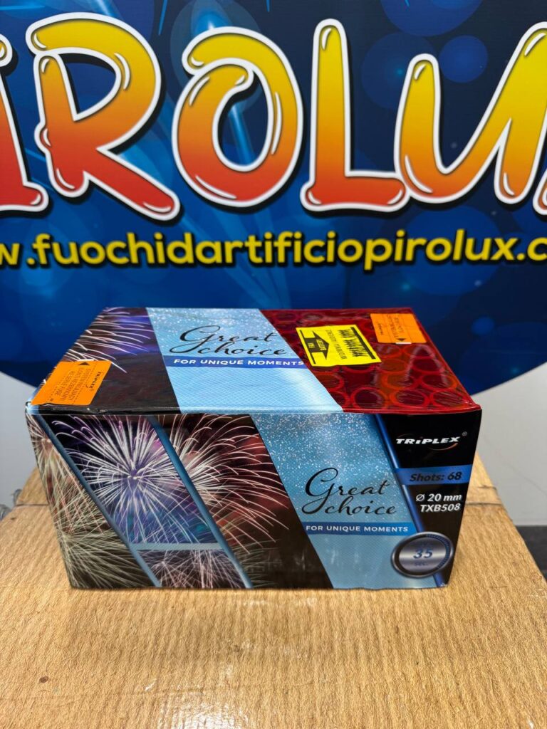 GRATE CHOICE TRIPLEX 68 colpi dritta e ventaglio - effetti assortiti