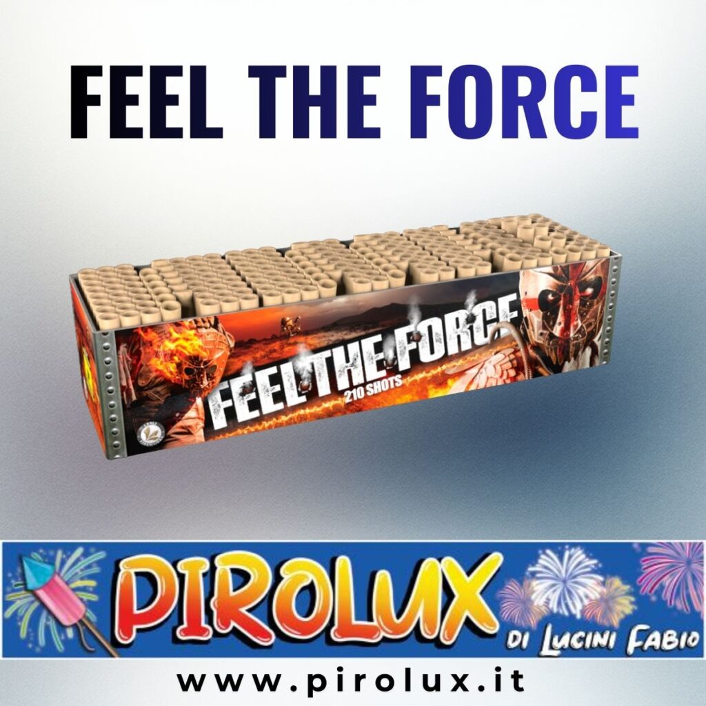 FEEL THE FORCE 210 colpi dritto e ventaglio