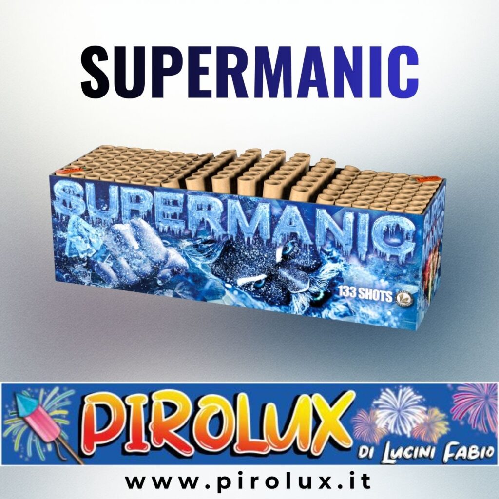 SUPERMANIC 133 colpi dritto e ventaglio