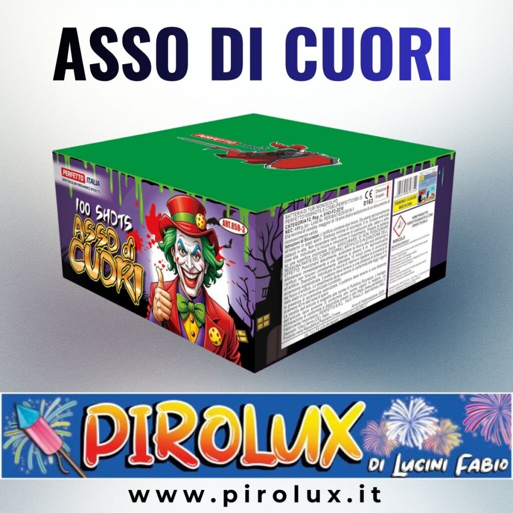 Batteria 100 colpi - Fuochi d'artificio