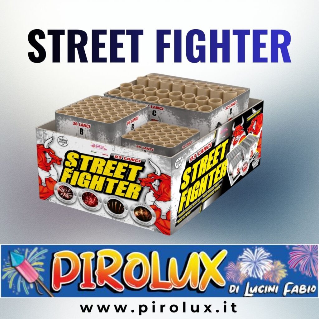 STEETFIGHTER COMPOUND 93 colpi
