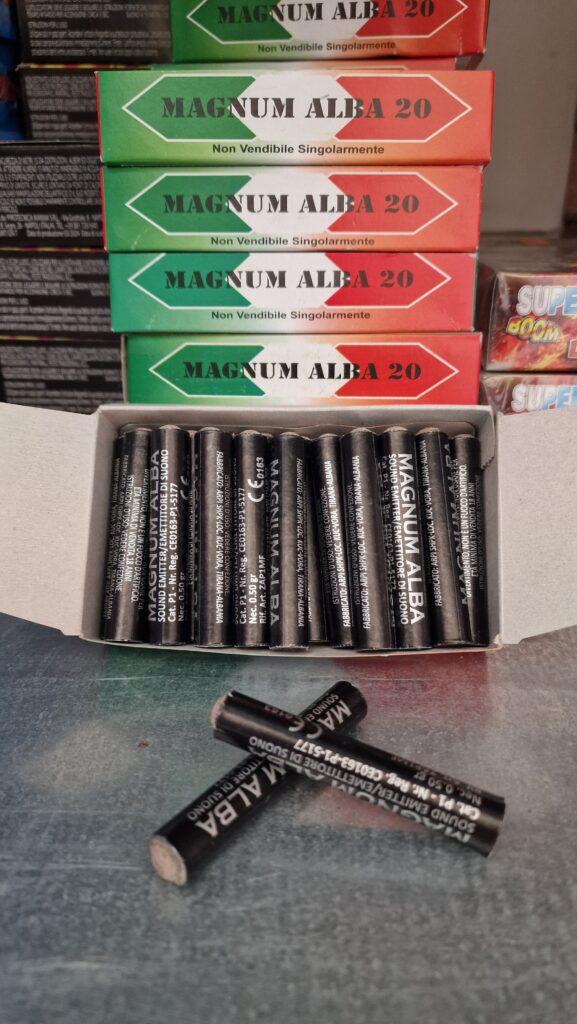 PETARDO A SFREGAMENTO MAGNUM ALBA