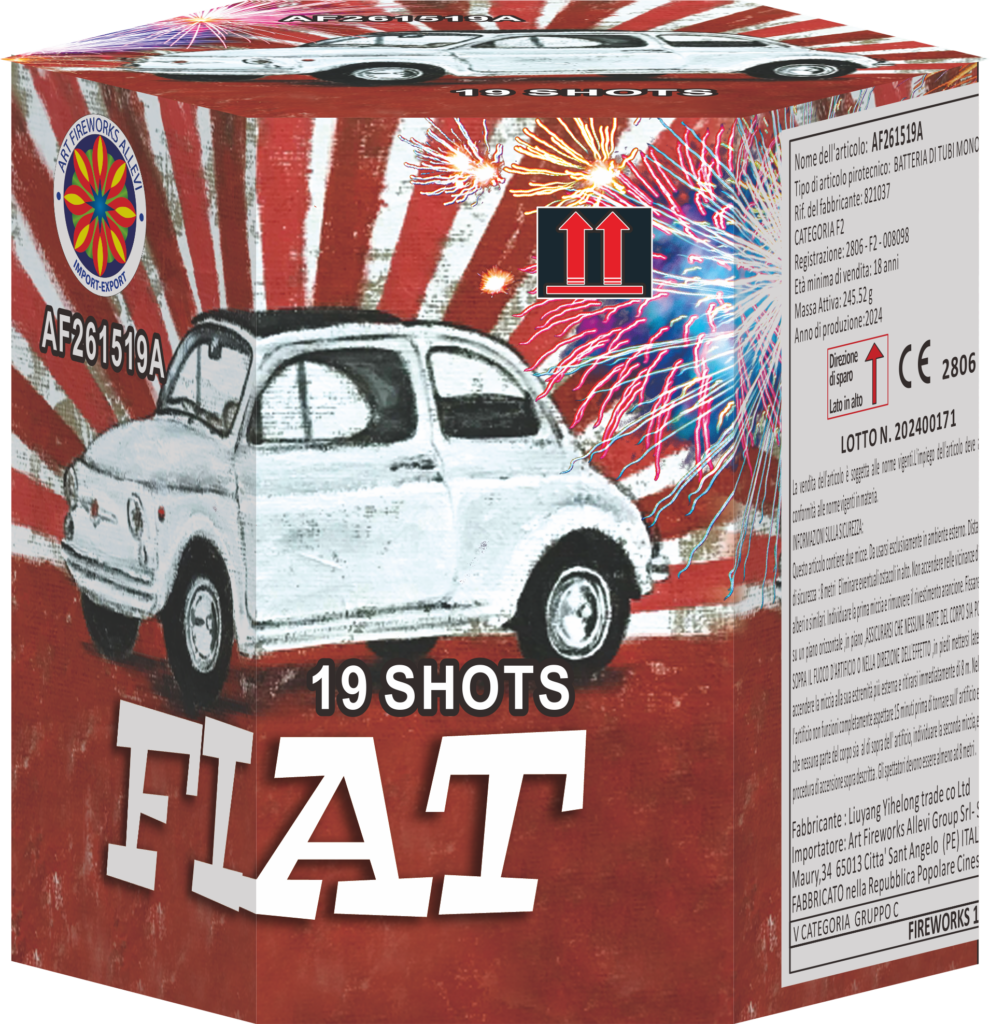FIAT 500 19 COLPI DRITTO