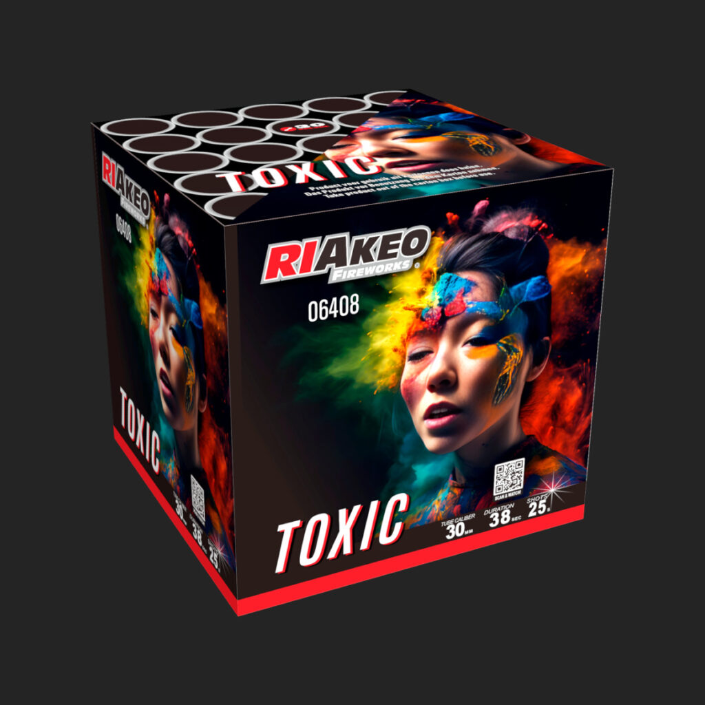 RIAKEO TOXIC 25 COLPI DRITTO
