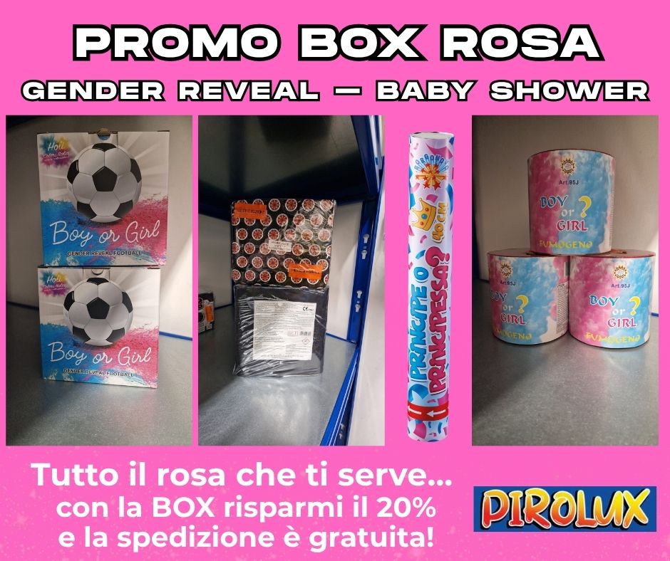 Pink Reveal Box - ROSA